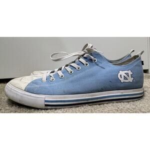North Carolina Tar Heels Logo SKICKS Low Top Sneakers Women's Size 16 Mens 14